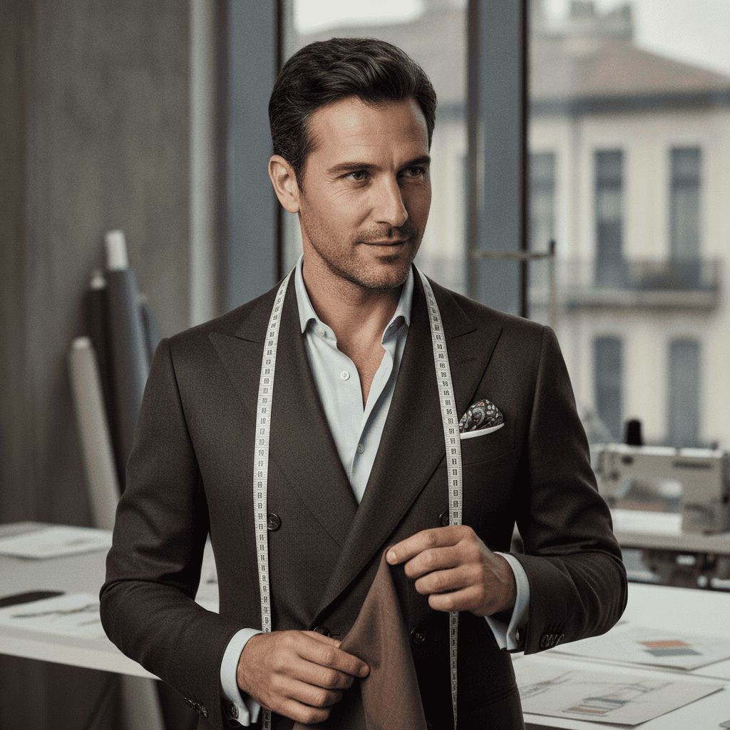individual high end professional headshot of the fourth master tailor from the